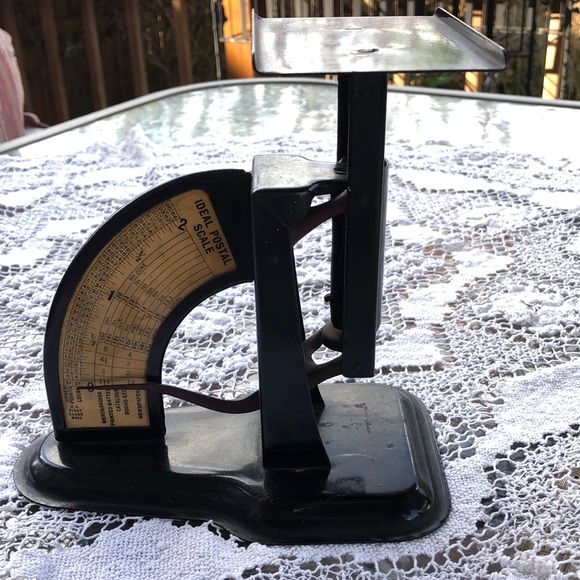 ideal Office Antique Ideal Postal Scale Working Order Early 90s